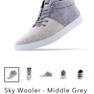 Men’s size 44 (10.5/11) Baabuk wool sky Wooler shoes from Portugal